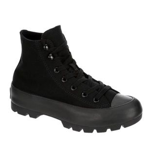 Womens Converse Chuck Taylor All Star Hi Lugged Sneaker - Black